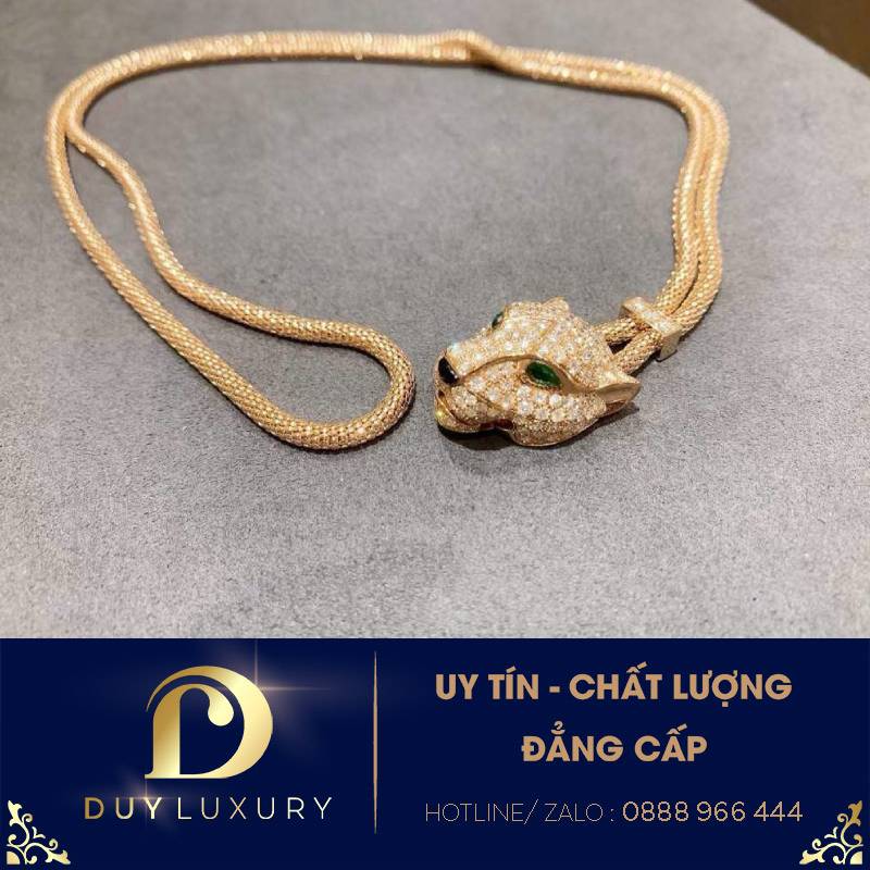 DÂY CHUYỀN PANTHÈRE DE CARTIER 18k Rose Gold 